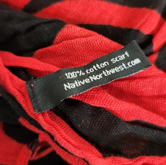 Native Northwest Orca Scarf - Picture 7 of 15